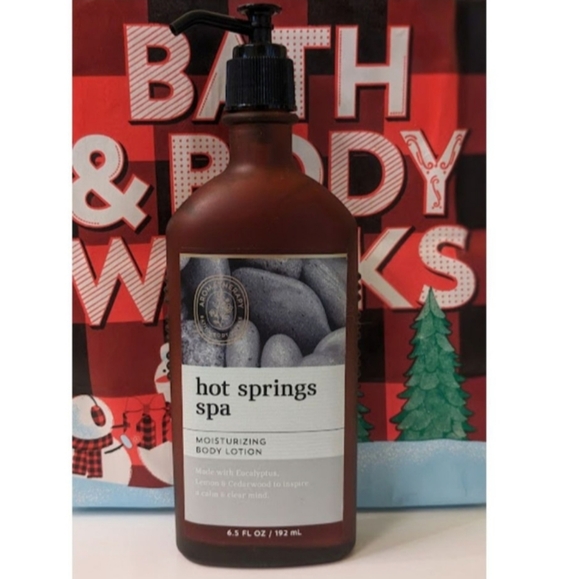 Bath & Body Works Hot Springs Spa Aromatherapy Body Lotion 6.5 oz NWT - Picture 5 of 5